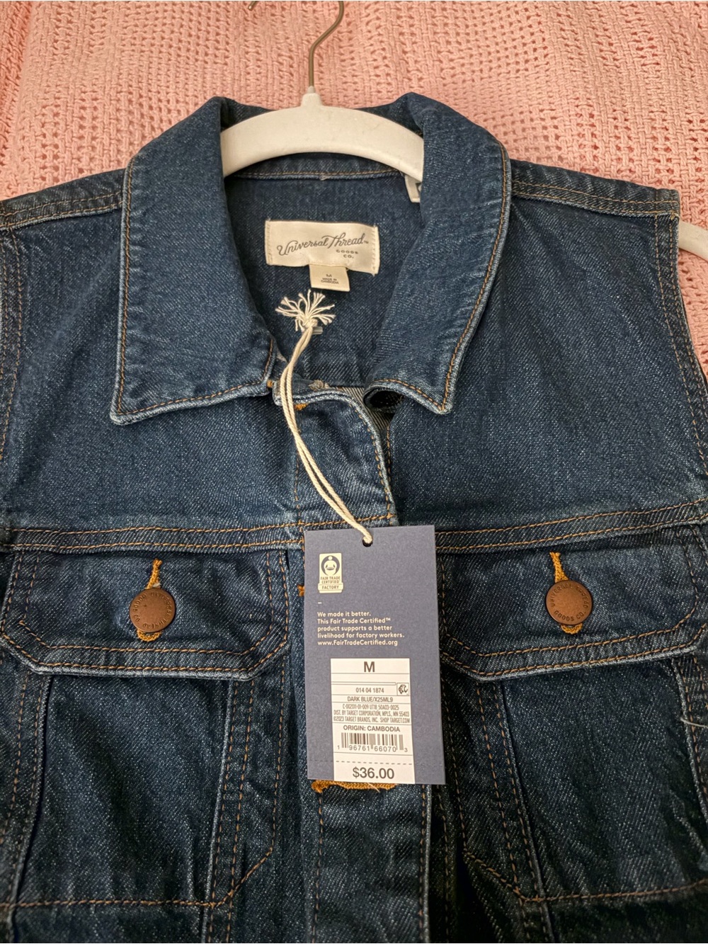 Universal Threads Denim Mini Dress - Picture 3 of 4